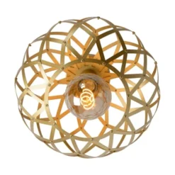 Lampea Suspensions Plafonnier En Métal Doré 20 Cm -Luminaires Soldes 202 plafonnier en metal dore 20 cm 2