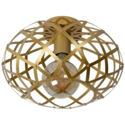 Lampea Suspensions Plafonnier En Métal Doré 20 Cm -Luminaires Soldes 202 plafonnier en metal dore 20 cm 3