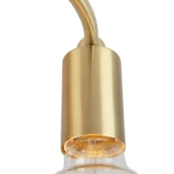 QAZQA Suspensions Plafonnier En Métal Doré/laiton -Luminaires Soldes 202 plafonnier en metal dore laiton 2