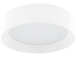 Beliani Suspensions Plafonnier En Métal LED ⌀ 45 Cm Blanc