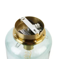 QAZQA Suspensions Plafonnier En Verre Vert -Luminaires Soldes 202 plafonnier en verre vert 2