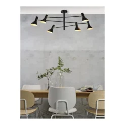 It's About Romi Suspensions Plafonnier Noir 6 Lumières 9 It's About Romi Suspensions Plafonnier Noir 6 Lumières -Luminaires Soldes 202 plafonnier noir 6 lumieres 1