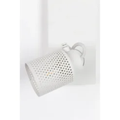 Drawer Suspensions SANDY - Plafonnier Métal Double - Couleur - Blanc Mat -Luminaires Soldes 202 sandy plafonnier metal double couleur blanc mat 3