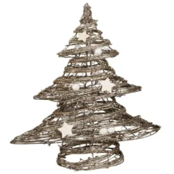 Maisons Du Monde Sapins De Noël Sapin Lumineux En Rotin H40