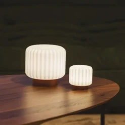 Atelier Pierre Lampes à Poser Set De 3 Lampes Dentelles 9cm Pvc Terracotta -Luminaires Soldes 202 set de 3 lampes dentelles 9cm pvc terracotta 4