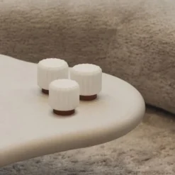 Atelier Pierre Lampes à Poser Set De 3 Lampes Dentelles 9cm Pvc Terracotta -Luminaires Soldes 202 set de 3 lampes dentelles 9cm pvc terracotta 5