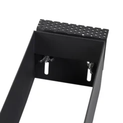 QAZQA Appliques Murales Et Spots Spot à Encastrer En Acier Noir -Luminaires Soldes 202 spot a encastrer en acier noir 2