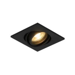 QAZQA Appliques Murales Et Spots Spot à Encastrer En Aluminium Noir