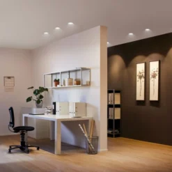 Paulmann Appliques Murales Et Spots Spot à Encastrer En Métal Blanc -Luminaires Soldes 202 spot a encastrer en metal blanc 3