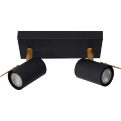 Lampea Appliques Murales Et Spots Spot En Métal Noir 15 Cm -Luminaires Soldes 202 spot en metal noir 15 cm 2