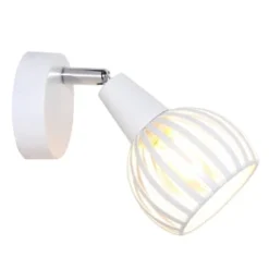 Keria Appliques Murales Et Spots Spot Mural 1 Lumières En Métal Noir -Luminaires Soldes 202 spot mural 1 lumieres en metal blanc