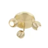QAZQA Appliques Murales Et Spots Spot Plafond En Métal Doré/laiton -Luminaires Soldes 202 spot plafond en metal dore laiton
