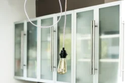 Hoopzi Suspensions Suspension 1 Fil électrique En Tissu Bleu Blanc Rouge 3m -Luminaires Soldes 202 suspension 1 fil electrique en tissu bleu blanc rouge 3m 5