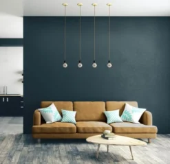 Hoopzi Suspensions Suspension 1 Fil électrique En Tissu Doré 2,5m Douille Noire -Luminaires Soldes 202 suspension 1 fil electrique en tissu dore 2 5m douille noire 2