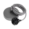 Hoopzi Suspensions Suspension 1 Fil électrique En Tissu Gentleman Chevron 3m -Luminaires Soldes 202 suspension 1 fil electrique en tissu gentleman chevron 3m 1