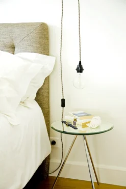 Hoopzi Suspensions Suspension 1 Fil électrique En Tissu Gentleman Chevron 3m -Luminaires Soldes 202 suspension 1 fil electrique en tissu gentleman chevron 3m 2