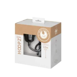 Hoopzi Suspensions Suspension 1 Fil électrique En Tissu Métal 2,5m Douille Noire -Luminaires Soldes 202 suspension 1 fil electrique en tissu metal 2 5m douille noire 3