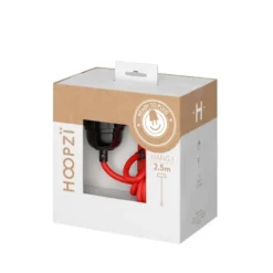 Hoopzi Suspensions Suspension 1 Fil électrique En Tissu Rouge 2,5m Douille Noire -Luminaires Soldes 202 suspension 1 fil electrique en tissu rouge 2 5m douille noire 3