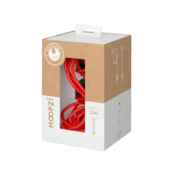 Hoopzi Suspensions Suspension 2 Fils électriques En Tissu Rouge 2,5m Douille Noire -Luminaires Soldes 202 suspension 2 fils electriques en tissu rouge 2 5m douille noire 3