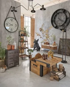 Maisons Du Monde Suspensions Suspension 3 Abat-jour En Métal Noir -Luminaires Soldes 202 suspension 3 abat jour en metal noir 1000 2 37 222872 3