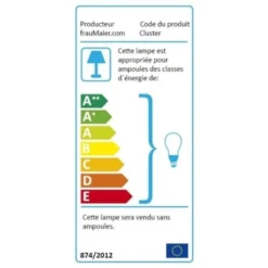 FrauMaier Suspensions Suspension 3 Abat-jours D39cm -Luminaires Soldes 202 suspension 3 abat jours d39cm 3