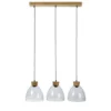 Maisons Du Monde Suspensions Suspension 3 Globes En Verre Et Manguier -Luminaires Soldes 202 suspension 3 globes en verre et manguier 1000 7 38 210450 1