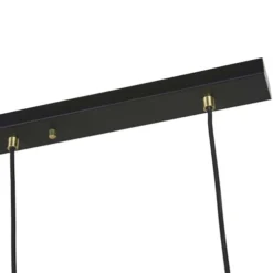 Maisons Du Monde Suspensions Suspension 4 Globes En Verre Noir Fumé Et Support En Métal Noir -Luminaires Soldes 202 suspension 4 globes en verre noir fume et support en metal noir 1000 4 24 226631 4