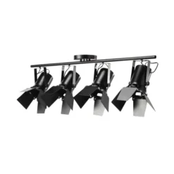 Maisons Du Monde Suspensions Suspension 4 Spots Orientables En Métal Noir