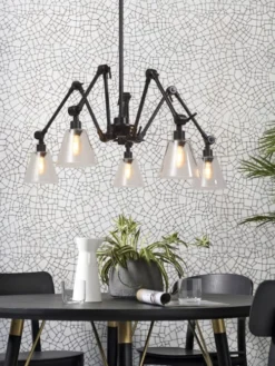 It's About Romi Lustres Suspension 5 Bras 5 Lumières -Luminaires Soldes 202 suspension 5 bras 5 lumieres 2