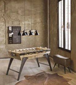 Maisons Du Monde Suspensions Suspension 6 Abat-jours En Métal Noir Et Manguier -Luminaires Soldes 202 suspension 6 abat jours en metal noir et manguier 1000 3 1 201844 4