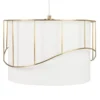 Maisons Du Monde Suspensions Suspension Abat Jour Blanc Et Métal Filaire Doré H25 2 Maisons Du Monde Suspensions Suspension Abat Jour Blanc Et Métal Filaire Doré H25 -Luminaires Soldes 202 suspension abat jour blanc et metal filaire dore h25 1000 6 1 228945 1