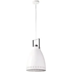 ATHM DESIGN Suspensions Suspension Abat Jour Métal Noir -Luminaires Soldes 202 suspension abat jour metal blanc 3