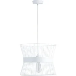 ATHM DESIGN Suspensions Suspension Abat Jour Métal Noir -Luminaires Soldes 202 suspension abat jour metal blanc 30