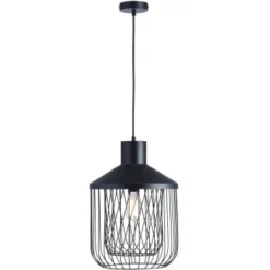 ATHM DESIGN Suspensions Suspension Abat Jour Métal Blanc -Luminaires Soldes 202 suspension abat jour metal noir 16