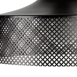 Tosel Suspensions Suspension Acier Noir -Luminaires Soldes 202 suspension acier noir 8