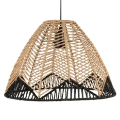 Maisons Du Monde Suspensions Suspension Beige Et Noire