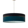 Abat-jours Suspensions Suspension Bicolore Bleu T 65 X H 25