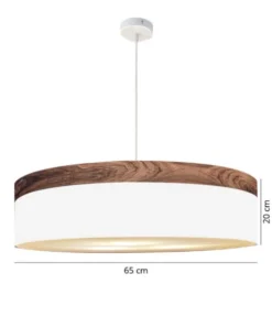 Abat-jours Suspensions Suspension Boobby Slim Blanc T 65 X H 20 -Luminaires Soldes 202 suspension boobby slim blanc t 65 x h 20 2