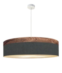 Abat-jours Suspensions Suspension Boobby Slim Gris Souris T 65 X H 20