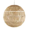 Maisons Du Monde Suspensions Suspension Boule En Rotin Tressé Beige Et Blanc -Luminaires Soldes 202 suspension boule en rotin tresse beige et blanc 1000 12 20 210268 1