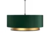 Kauze Luminaires Suspensions Suspension Chic Moma Vert Et Or Ø 40cm -Luminaires Soldes 202 suspension chic moma vert et or oe 40cm