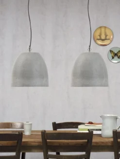 It's About Romi Suspensions Suspension Ciment H31cm -Luminaires Soldes 202 suspension ciment h31cm 2