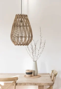 Maisons Du Monde Suspensions Suspension Cloche En Rotin -Luminaires Soldes 202 suspension cloche en rotin 1000 11 36 199829 2