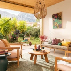 Maisons Du Monde Suspensions Suspension Cloche En Rotin -Luminaires Soldes 202 suspension cloche en rotin 1000 11 36 199829 5