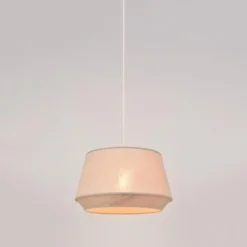 Corep Suspensions Suspension Coton Décor Effet Bois D38cm -Luminaires Soldes 202 suspension coton decor effet bois d38cm 2