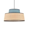 Corep Suspensions Suspension Coton Et Raphia D38cm -Luminaires Soldes 202 suspension coton et raphia d38cm