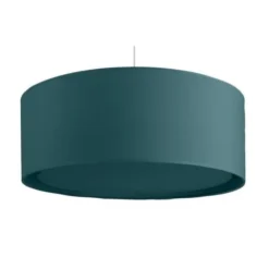 Metropolight Suspensions Suspension Cylindre Avec Diffuseur Textile D58cm -Luminaires Soldes 202 suspension cylindre avec diffuseur textile d58cm 2