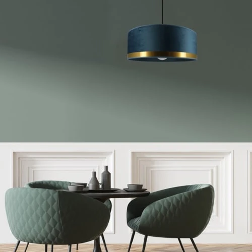 Metropolight Suspensions Suspension Cylindre Velours D58cm 4 Metropolight Suspensions Suspension Cylindre Velours D58cm – Image 2