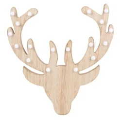 Maisons Du Monde Accessoires De Décoration De Noël Suspension De Noël Cerf Lumineux 18 LEDS