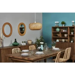 Vivabita Suspensions Suspension Design En Bois 120 Cm -Luminaires Soldes 202 suspension design en bois 120 cm 4